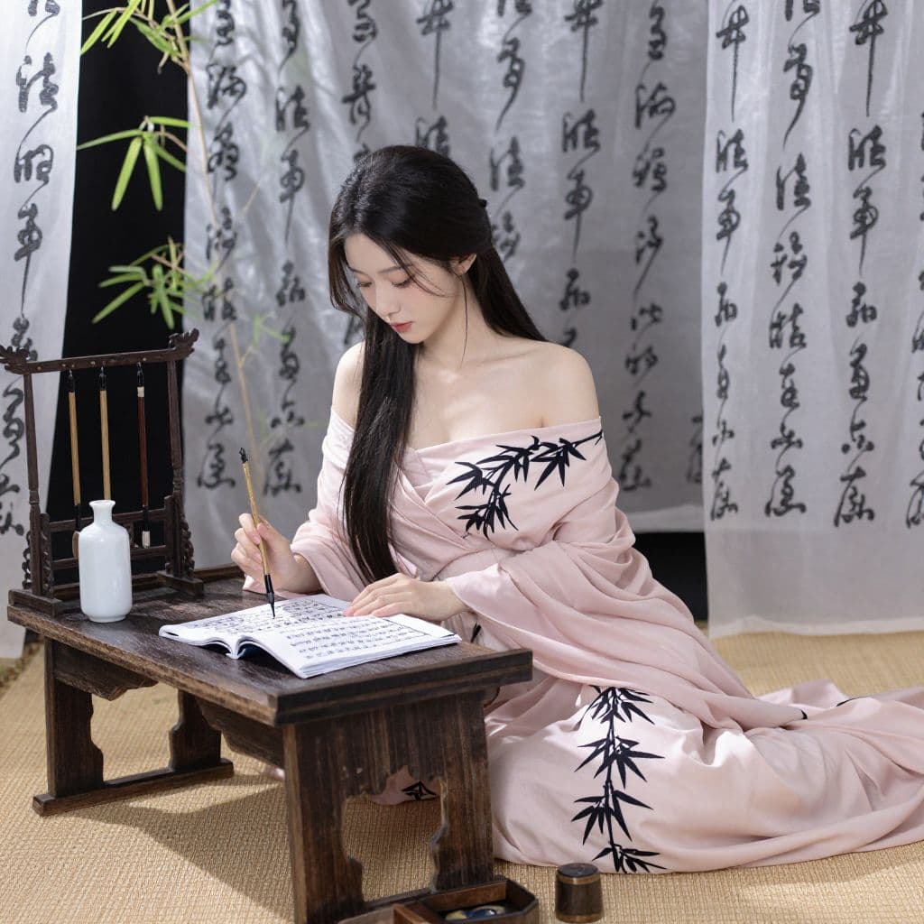 Editorial hanfu portrait generated with Z-Image Turbo